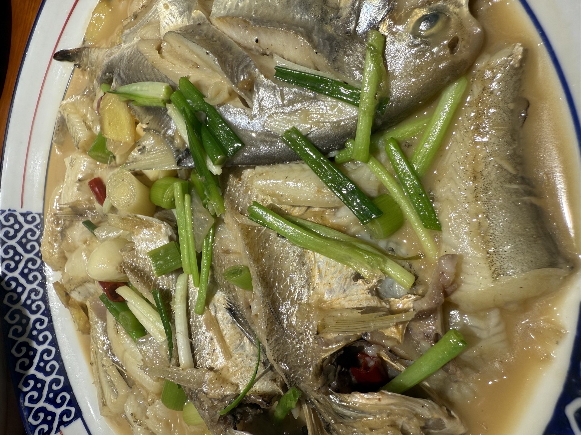 水潺、鲳鱼