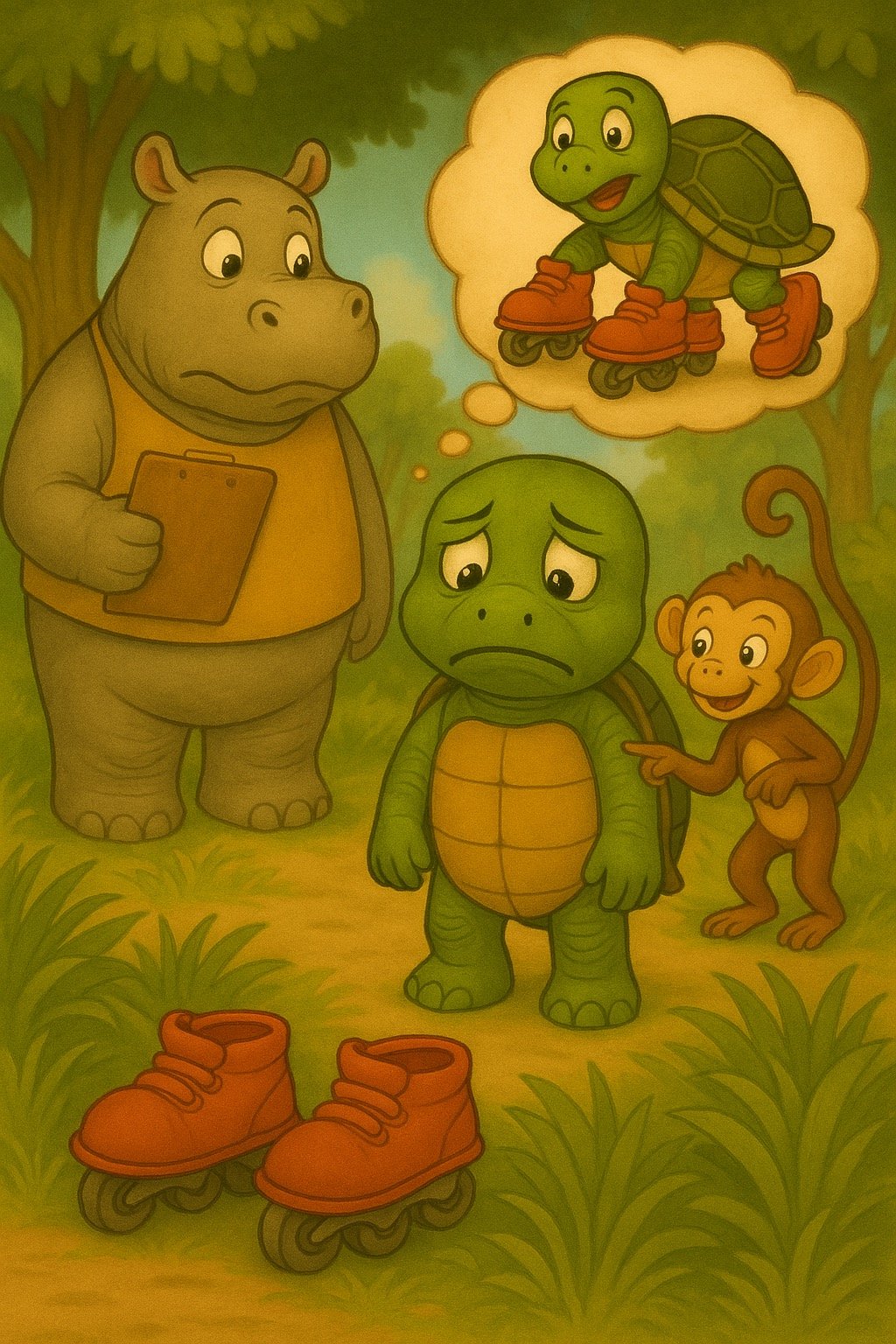 猴子举报了乌龟